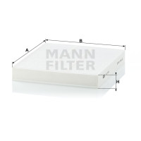 Фильтр салона MANN-FILTER CU 2141